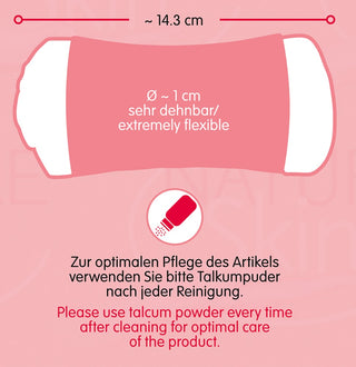 Natural Skin Pussy and Ass Masturbator