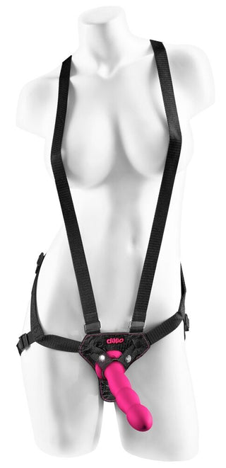Dillio 6" Strap-on Suspender Harness Set