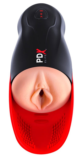 PDX Elite Fuck-O-Matic – Masturbator mit Hodenstimulation & Saugfunktion