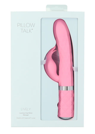 Pillow Talk Lively Rabbitvibrator mit Swarovski-Stein – Luxus trifft Lust