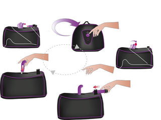 Sexmaschine mit rotierenden Aufsätzen – Der ultimative Lust-Booster!    ss