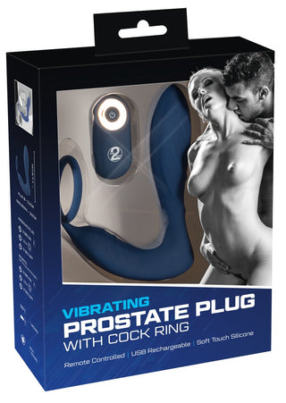 Analvibrator "Vibrating Prostate Plug with Cockring" – Für perfekte Performance und intensive Orgasmen