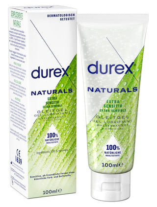 Durex Naturals – Sanftes, Wasserbasiertes Gleitgel mit Biolin