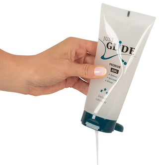 Just Glide Premium Anal – Veganes Gleitgel mit Silikon-Öl, Hyaluron & Panthenol für maximalen Anal-Genuss