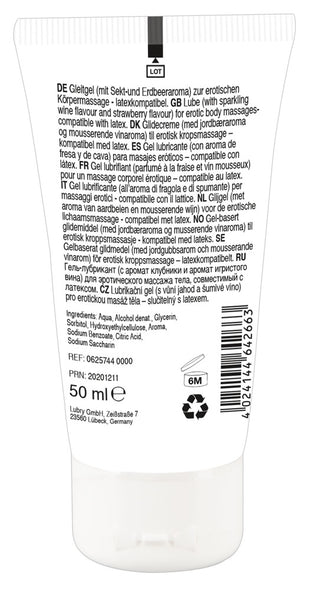 Lick-it Sparkling Wine & Strawberry JK