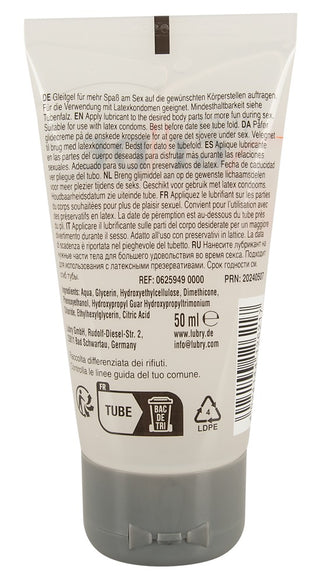 Just Glide Performance – Wasserbasiertes Gleitgel mit Silikon für langanhaltende Gleitfreude