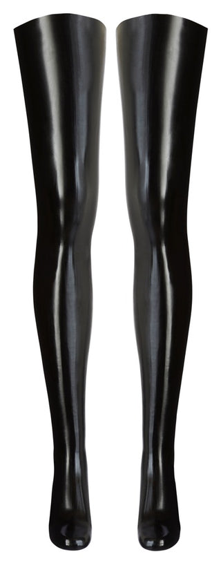 Latex Strümpfe - schwarz