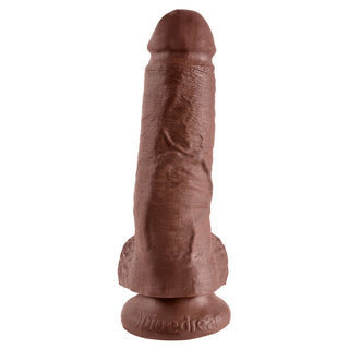 cock zeigt mit der spitze nach links, saugfuß und biegung gut zu sehen