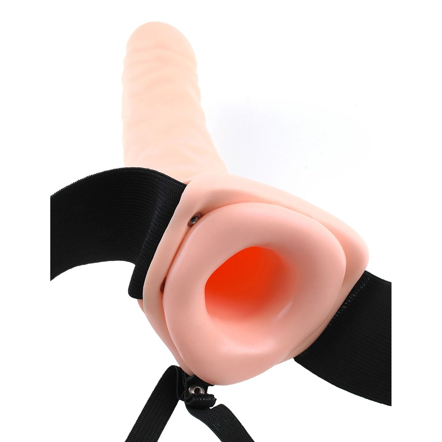 strap on, loch zu sehen