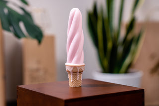 Softeis Dildo: Twirl Rosa