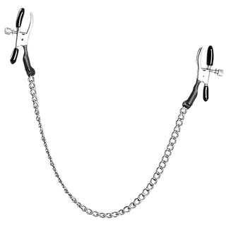 alligator nippelklemme mit kette