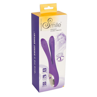 doppel dildo stehend seitlich