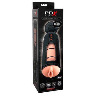 Elite Vibrating Mega Milker, high tech Masturbator mit Vibration, Verpackung