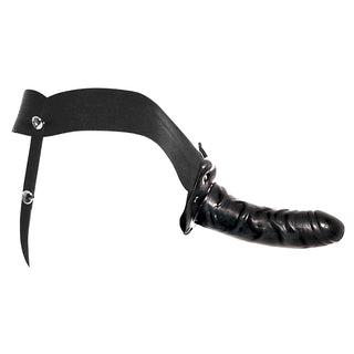 Hollow Strap-on für sie und für ihn, in schwarz