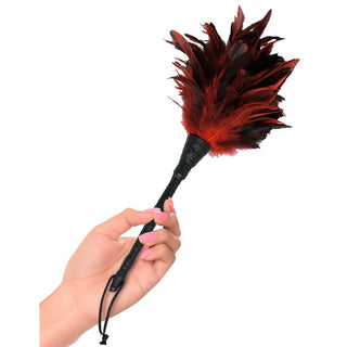 Frisky Feather Duster Federpuschel, Detail Puschel