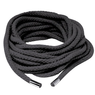 Japanese Silk Rope, schwarzes Bondage Seil