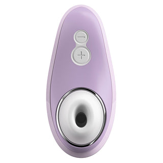 Womanizer Liberty Pulsator, vibrator in Lila, zwei scheiben aufeinander