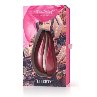 Womanizer Liberty Pulsator, vibrator in Rot, Verpackung