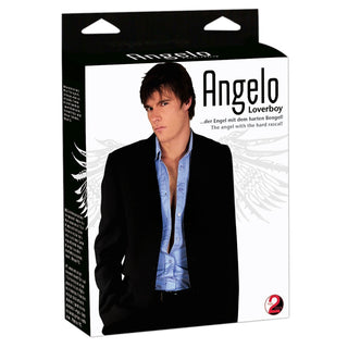 Liebespuppe Angelo, männliche sex puppe, Verpackung