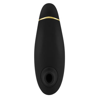 Premium Womanizer Druckwellenvibrator in rot Öffnung zeigt nach vorne
