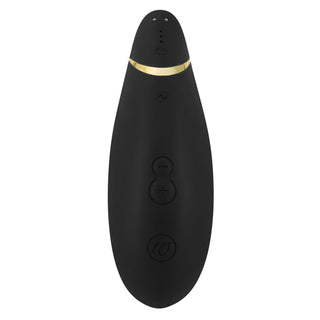 Premium Womanizer Druckwellenvibrator in rot Rückseite