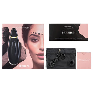 Premium Womanizer Druckwellenvibrator in rot Verpackung