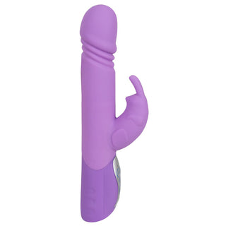 Push Vibrator von Sweet Smile in lila, Rabbitvibrator im Profil