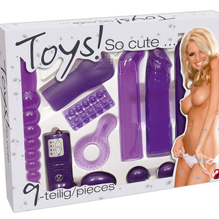 Set: Toys so cute, 9 teiliges Toyset in Verpackung