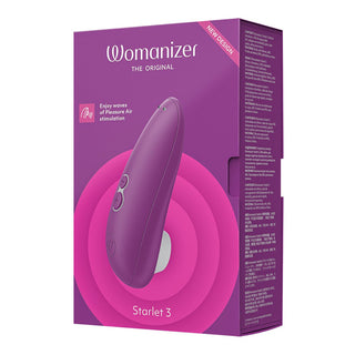 Starlet von Womanizer, Minivibrator mit Druckluft-Technology in lila