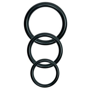 Stay put Harness in schwarz Ringe