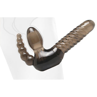 Strapless Strap on with Anal Stimulator