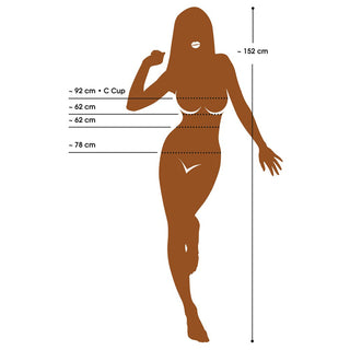 Tyra, Liebespuppe mit dunkler Haut, Detailansicht