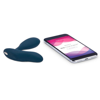 Vector, blauer, vibrierender Analplug von We-Vibe mit App