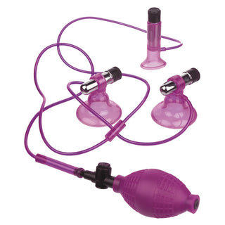 Vibrating Triple Sucker, vibrierende Nippel- und Klitorissauger