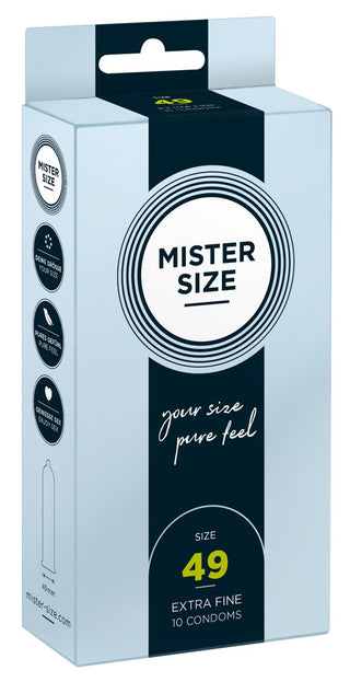 Mister Size 49mm Kondome Transparent