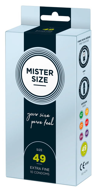 Mister Size 49mm Kondome Transparent