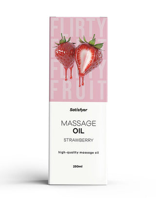 Satisfyer Massageöl Strawberry 250ml