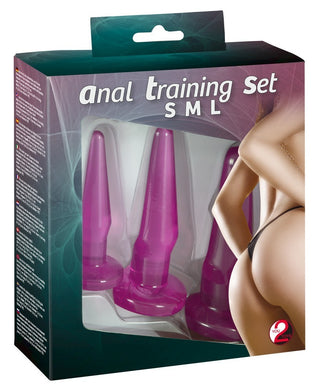 Analplug-Set: 3-teiliges Training für Einsteiger und Profis