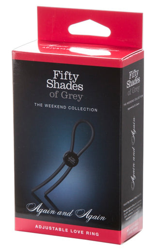Fifty Shades of Grey Again and Again Penisring Grau