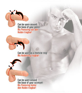 Cock Ring - Red Sling