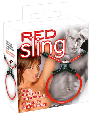 Cock Ring - Red Sling