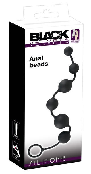 Anal ball chain with retrieval ring