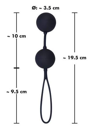 Black Velvets - Balls Silicone