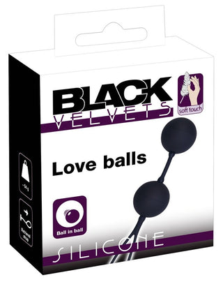 Black Velvets - Balls Silicone