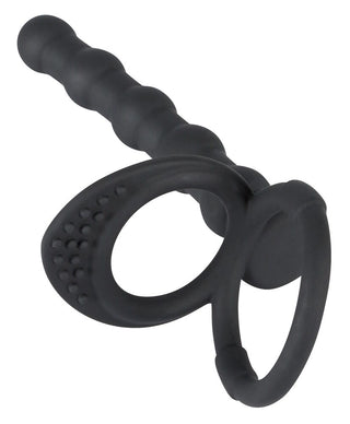 Analdildo "Cock & ball ring"