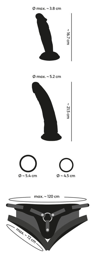 Y2T Umschnalldildo "Sex Coach"   SV