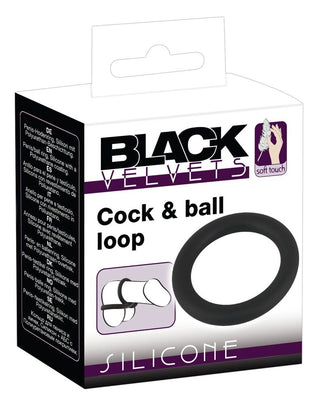 Penis &amp; testicle ring "Cock &amp; Ball Loop"