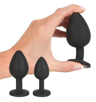 Set aus Butt Plugs & Analdusche "Anal Kit"