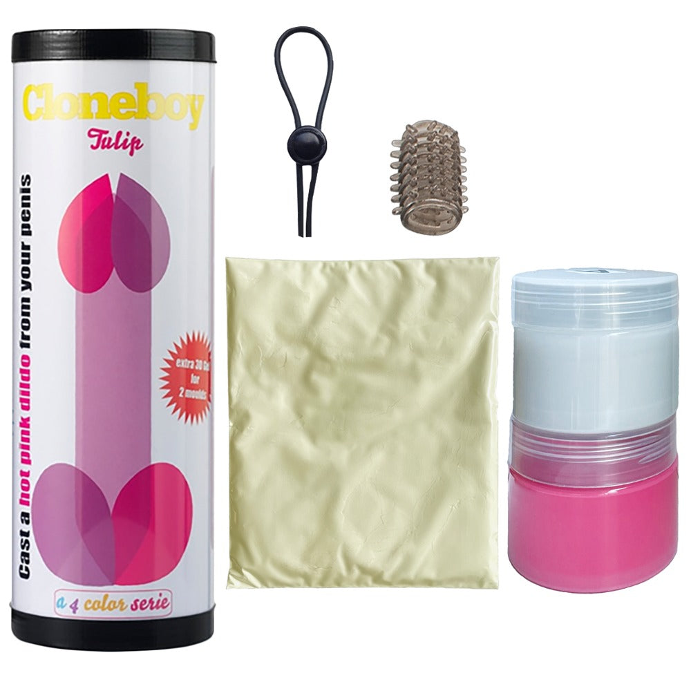 Penis-Abdruck-Set "Cloneboy Tulip" SV Spring of Love Penis-Abdruck-Set "Cloneboy Tulip" SV Spring of Love