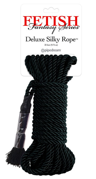 Fetish Fantasy Series Deluxe Silky Rope Schwarz